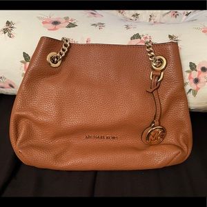 NWOT Michael Kors brown/gold shoulder bag